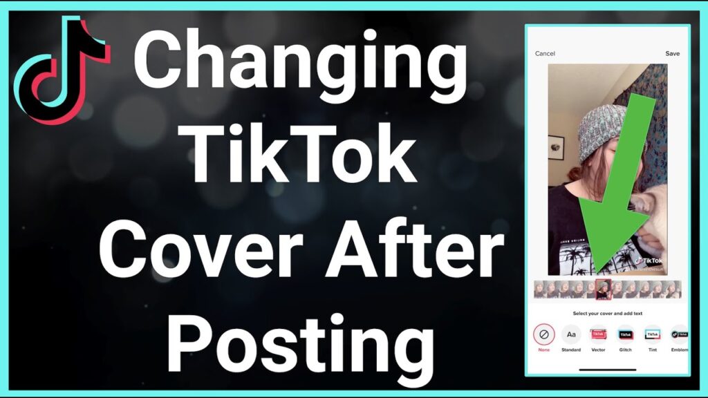 How to Edit Tiktok Video Cover