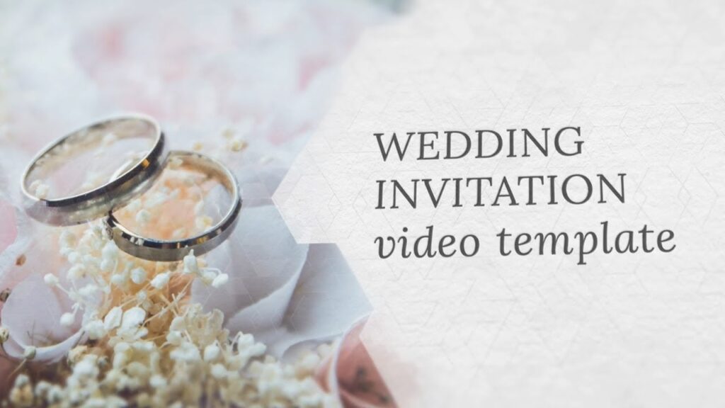 How to Edit Wedding Invitation Video