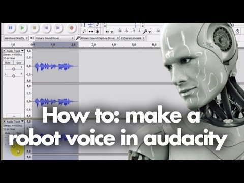 How to Make a Robot Voice in Audacity