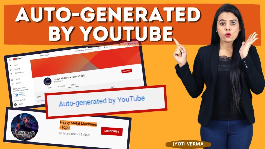 What is Youtube Auto Generated