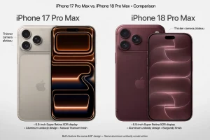 iPhone 18 Pro Max vs iPhone 17 Pro Max: Full Comparison.
